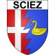Stickers coat of arms Sciez adhesive sticker