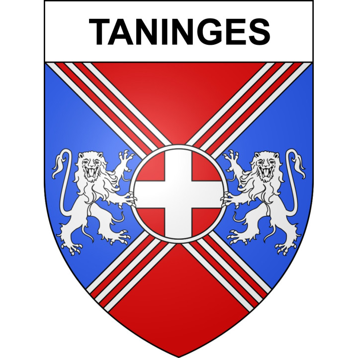 Stickers coat of arms Taninges adhesive sticker