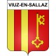 Stickers coat of arms Viuz-en-Sallaz adhesive sticker