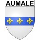 Stickers coat of arms Aumale adhesive sticker