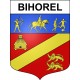 Bihorel 76 ville sticker blason écusson autocollant adhésif