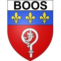 Boos 76 ville sticker blason écusson autocollant adhésif