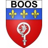 Pegatinas escudo de armas de Boos adhesivo de la etiqueta engomada