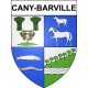 Cany-Barville 76 ville sticker blason écusson autocollant adhésif