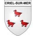 Adesivi stemma Criel-sur-Mer adesivo