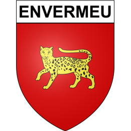 Envermeu Sticker wappen, gelsenkirchen, augsburg, klebender aufkleber