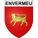 Envermeu 76 ville sticker blason écusson autocollant adhésif