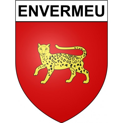 Envermeu Sticker wappen, gelsenkirchen, augsburg, klebender aufkleber