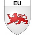 Eu 76 ville sticker blason écusson autocollant adhésif