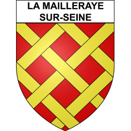 Stickers coat of arms La Mailleraye-sur-Seine adhesive sticker
