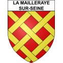 Adesivi stemma La Mailleraye-sur-Seine adesivo
