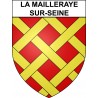 Pegatinas escudo de armas de La Mailleraye-sur-Seine adhesivo de la etiqueta engomada