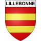 Lillebonne 76 ville sticker blason écusson autocollant adhésif