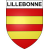 Stickers coat of arms Lillebonne adhesive sticker