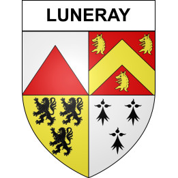 Luneray Sticker wappen, gelsenkirchen, augsburg, klebender aufkleber