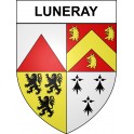 Luneray Sticker wappen, gelsenkirchen, augsburg, klebender aufkleber