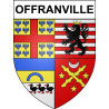 Adesivi stemma Offranville adesivo
