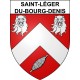 Saint-Léger-du-Bourg-Denis Sticker wappen, gelsenkirchen, augsburg, klebender aufkleber
