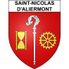 Saint-Nicolas-d'Aliermont Sticker wappen, gelsenkirchen, augsburg, klebender aufkleber