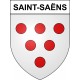 Stickers coat of arms Saint-Saëns adhesive sticker