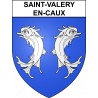 Stickers coat of arms Saint-Valery-en-Caux adhesive sticker