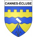 Stickers coat of arms Cannes-écluse adhesive sticker
