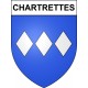 Chartrettes Sticker wappen, gelsenkirchen, augsburg, klebender aufkleber