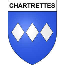 Chartrettes Sticker wappen, gelsenkirchen, augsburg, klebender aufkleber
