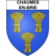 Stickers coat of arms Chaumes-en-Brie adhesive sticker
