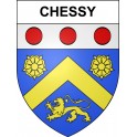 Stickers coat of arms Chessy adhesive sticker