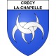 Stickers coat of arms Crécy-la-Chapelle adhesive sticker
