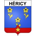 Stickers coat of arms Héricy adhesive sticker