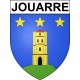 Jouarre 77 ville sticker blason écusson autocollant adhésif