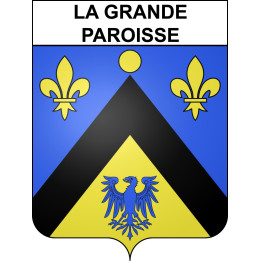 La Grande-Paroisse Sticker wappen, gelsenkirchen, augsburg, klebender aufkleber