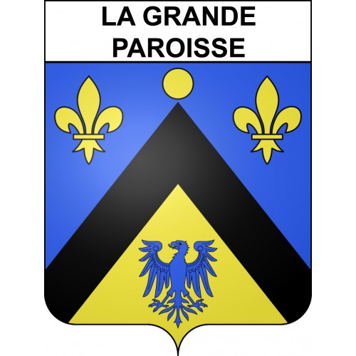 Adesivi stemma La Grande-Paroisse adesivo