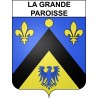 Adesivi stemma La Grande-Paroisse adesivo