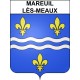 Pegatinas escudo de armas de Mareuil-lès-Meaux adhesivo de la etiqueta engomada