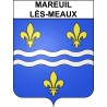 Stickers coat of arms Mareuil-lès-Meaux adhesive sticker