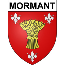 Mormant Sticker wappen, gelsenkirchen, augsburg, klebender aufkleber