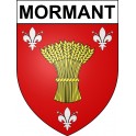 Stickers coat of arms Mormant adhesive sticker