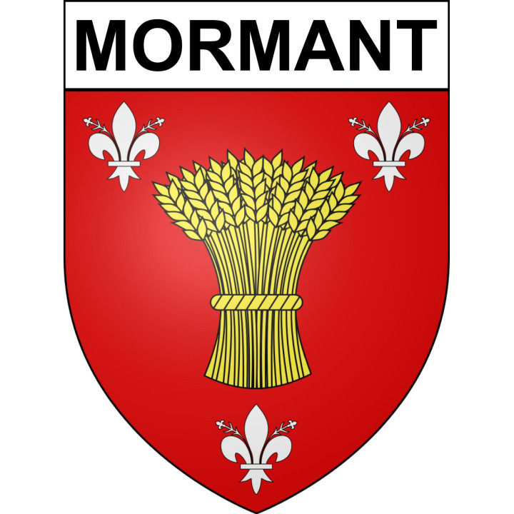 Mormant Sticker wappen, gelsenkirchen, augsburg, klebender aufkleber
