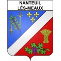 Stickers coat of arms Nanteuil-lès-Meaux adhesive sticker