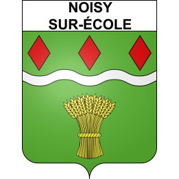 Noisy-sur-école Sticker wappen, gelsenkirchen, augsburg, klebender aufkleber