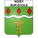 Noisy-sur-école Sticker wappen, gelsenkirchen, augsburg, klebender aufkleber