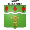 Pegatinas escudo de armas de Noisy-sur-école adhesivo de la etiqueta engomada