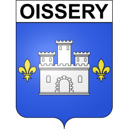 Stickers coat of arms Oissery adhesive sticker