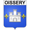 Stickers coat of arms Oissery adhesive sticker
