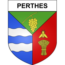 Stickers coat of arms Perthes adhesive sticker