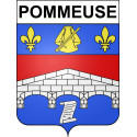 Adesivi stemma Pommeuse adesivo