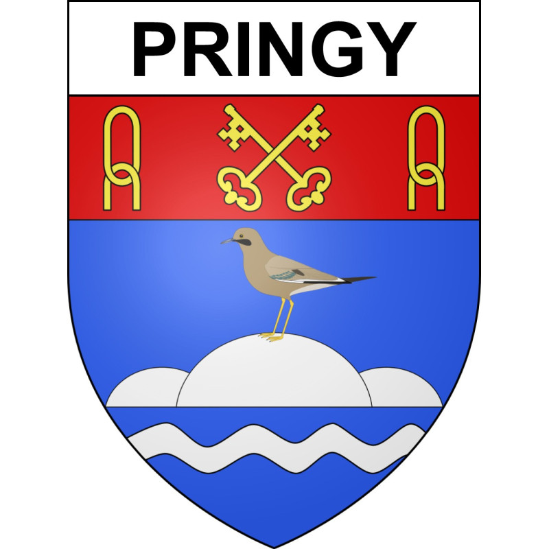 Adesivi stemma Pringy adesivo